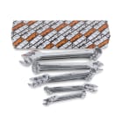 BETA - Serie di 17 chiavi combinate lucide SR 17pz MP/S17.