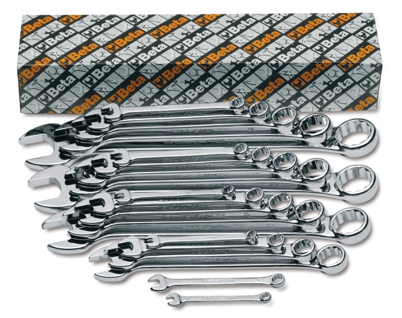 BETA - Serie di 21 chiavi combinate lucide SR 21pz MP/S21.