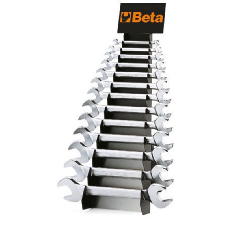 BETA - Serie di 13 chiavi a forchetta doppie con supporto CHIAVI A FORCHETTA DOP SR 13PZ/SP13.