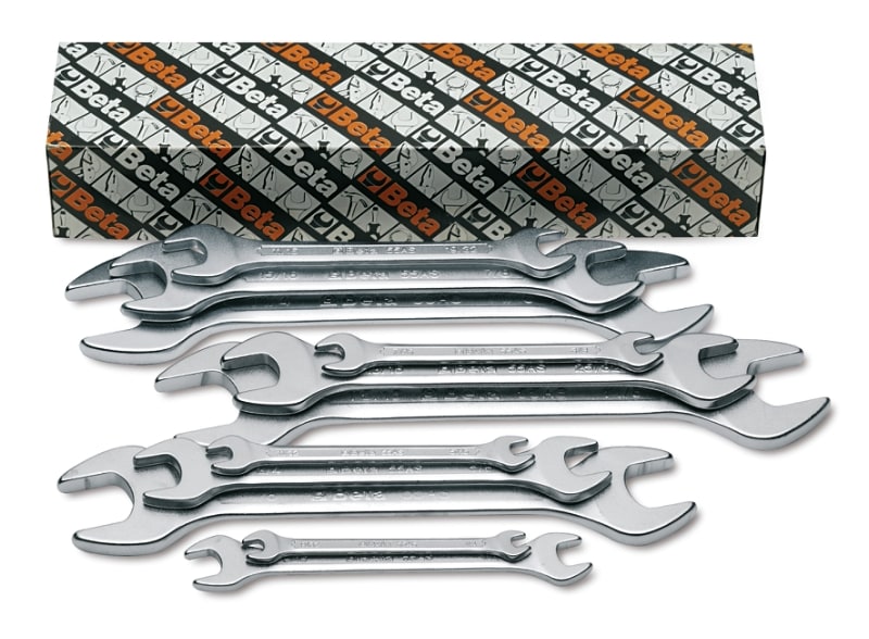 BETA - Chiavi a forchetta doppie serie 8pz AS/8