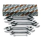BETA - Serie di 12 chiavi a forchetta doppie lucide SR 12pz MP/S12.
