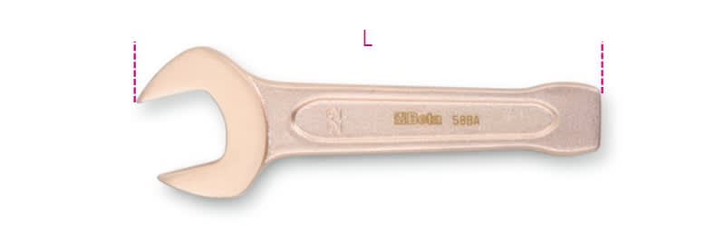 BETA - Chiavi forchetta a percussione antiscintilla BA 46.