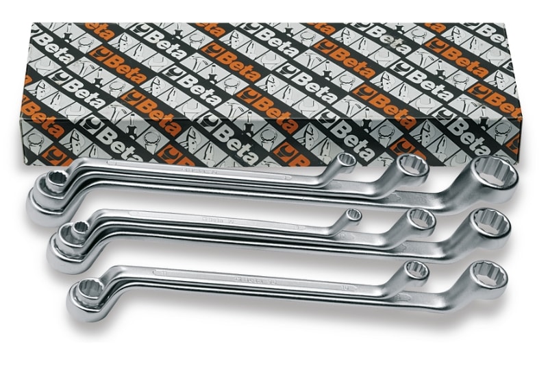 BETA - Serie di 13 chiavi poligonali doppie curve CHIAVI POLIGONALI DOP CUR SR 13PZ/S13.