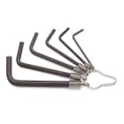 BETA - Serie di 6 chiavi maschio esagonale piegate art. 96N, chiavi mas esag pieg nere sr 6pz n/st6. 000960640