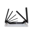 BETA - Serie di 7 chiavi maschio esagonale piegate art. 96N, chiavi mas es pieg nere 7pz 1,5-6 n/g7a. 000960643