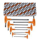 BETA - Chiavi maschio esagonale piegate con impugnatura di manovra 8pz art. 96T/AS SR T/AS8. 000960682