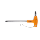 BETA - Chiave maschio esagonale piegate con impugnatura di manovra cromate H-SAFE T 2,5.