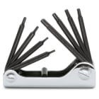 BETA - Serie di 8 chiavi maschio piegate per viti con impronta torx art. 97tx chiavi mas tx 8pz tx/g8 girevoli. 000970645