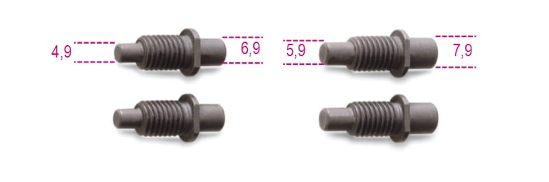 BETA - Naselli di ricambio bruniti SPINE CHI COMP DIA5-6-7-8/KIT.
