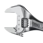 BETA - Chiave regolabile a rullino cromata con scala graduata, chiavi rullino cromate rotaz dx 12 e 300.