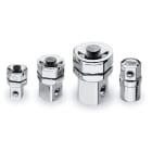 BETA - Kit di 4 adattatori per chiavi a cricchetto: 1 adattatore per bits, 3 adattatori a sgancio rapido. Kit raccordi chiavi a cricchetto 4 pezzi.