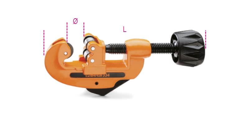 BETA - Tagliatubi per rame e leghe leggere, tagliatubi mm30 per rame, ideale per tagli precisi e puliti. 003340001