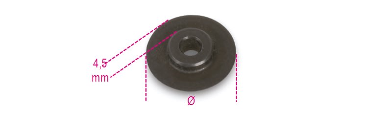 BETA - Coltello di ricambio per 336 e 338 in acciaio INOX RICAMBIO COLTELLI PER 338 R/I.