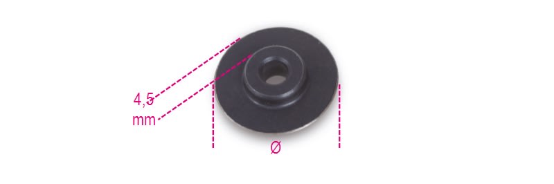 BETA - Coltello di ricambio per 336 e 338 per plastica RP.