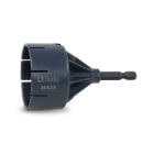 BETA - Adattatore per sbavatubi 345U attacco esagonale 1/4" per avvitatori e attacco 1/4.