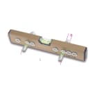 BETA - Dima a tre fiale per installazione attacchi sanitari, dime regolabili tripla fiala F3 per precisione e facilità d'uso.