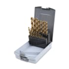 BETA - Serie di punte elicoidali cilindriche HSS Titanio 19pz in cassetta SP19.