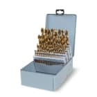BETA - Serie di punte elicoidali cilindriche in cassetta HSS Titanio 49pz SP49.