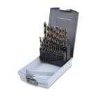 BETA - Serie di 19 punte in HSS con affilatura speciale a doppio cono di penetrazione DP/AFFILATURA SERIE 19PZ/SP19. 004160419