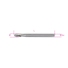 BETA - Mini frese rotative in metallo duro limano con precisione ogive di dimensioni 3.