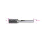 BETA - Lime rotative in metallo duro taglio incrociato HM4 e fresa limare MD cilindrica piana 8.
