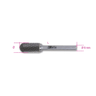 BETA - Lime rotative in metallo duro taglio incrociato HM6 FRESE LIMARE MD D6 CILINDR. TONDA 6.