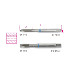 BETA - Maschi a macchina per fori passanti passo grosso in acciaio HSS FP 10.