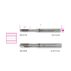 BETA - Maschi a macchina per fori passanti passo grosso in acciaio HSS-CO 5% e cobalto FP 10.