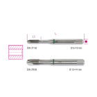 BETA - Maschi a macchina per fori passanti passo grosso in acciaio HSS-CO 5% Cobalto FP 12.