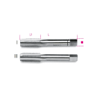 BETA - Serie di 2 maschi a mano sgrossatore e finitore passo fine in acciaio HSS 10x1.