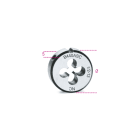 BETA - Filiere tonde, UNC passo grosso in acciaio al cromo, filiere tonde UNC EST50,8 ASC 5/8. 004400227