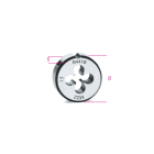 BETA - Filiere tonde filettatura metrica passo fine in acciaio al cromo EST50,8 24X2B. 004410122