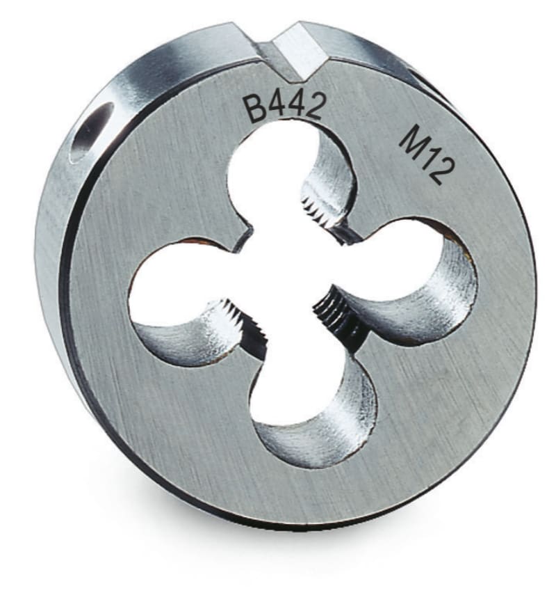 BETA - Filiere tonde filettatura metrica passo grosso in acciaio HSS EST45 16.