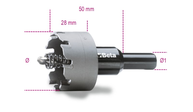BETA - Frese a tazza con inserti in metallo duro 23.