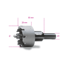 BETA - Frese a tazza con inserti in metallo duro 30.