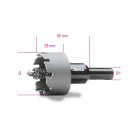 BETA - Frese a tazza con inserti in metallo duro 80.