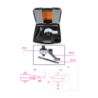 BETA - Moltiplicatore di coppia destrorso/sinistrorso e accessori rapporto 5:1 con piede di reazione per uso intensivo NM 2700/C4 PLUS.