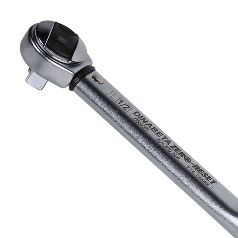 BETA - Chiave dinamometrica a scatto Zero-Reset per serraggi destrorsi DINABETA 25NM Q1/4 REVERSIBILE /2.