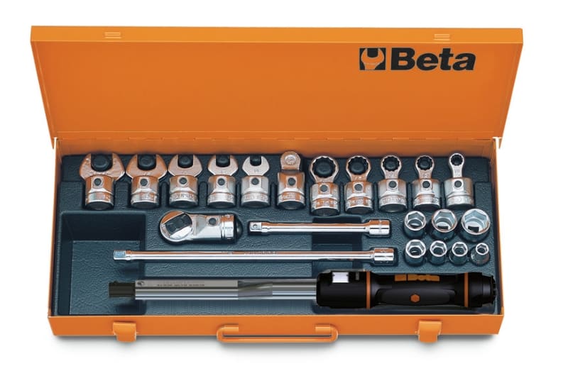 BETA - Barra dinamometrica 668N/10 e accessori, cassette dinabeta con 21 accessori c10 per ogni esigenza.
