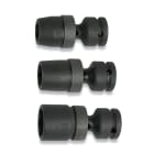 BETA - Chiavi a bussola con bocca esagonale serie snodata, fosfatate, bussole snodate a macchina 1/2 sn19.