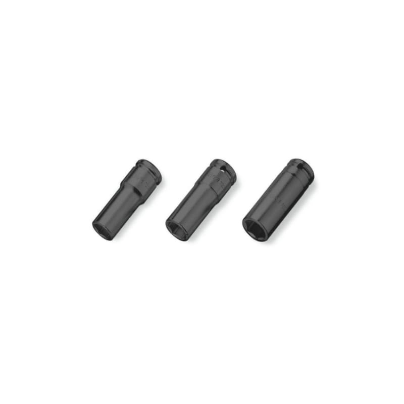 BETA - serie di chiavi a bussola con attacco quadro femmina 1/2" bocca esagonale lunga a macchina 3pz sr 3.