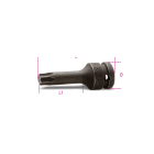 BETA - Chiavi a bussola maschio per viti con impronta torx con attacco quadro femmina 1/2 fosfatate bussole a macchina tx 1/2 tx 60.