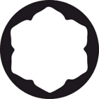 BETA - Chiave a bussola Macchina con inserto polimerico per vite ruota profilo Mercedes MRC.