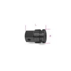 BETA - Raccordo con attacco quadro femmina 1/2" e maschio 3/4" fosfatato per bussola macchina 1/2x3/4 16.