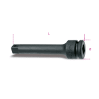 BETA - Prolunga con attacchi quadri maschio e femmina 1/2 fosfatato per bus macch 125mm 1/2 21.