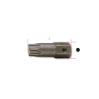 BETA - Inserti maschio per viti con impronta Torx attacco 16 mm fosfatati macchina TX esagono T70.