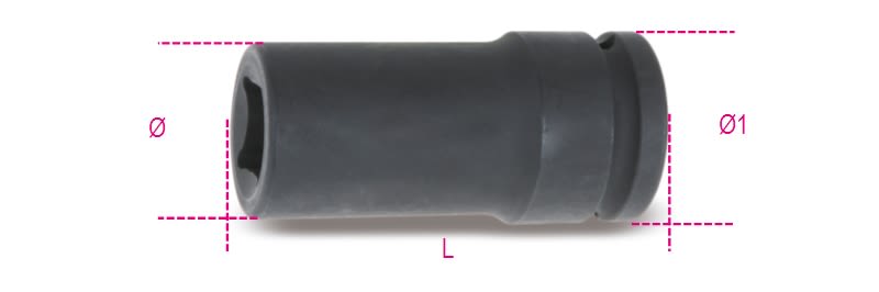 BETA - Chiavi a bussola Macchina serie lunga BUSSOLE A MACC LUNGHE 3/4 Q 21.