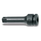 BETA - Prolunga con attacchi quadri maschio e femmina 1" fosfatata per bussola macchina 250mm 1' /21L.