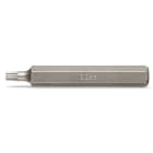 BETA - Inserti a profilo xzn modello lungo, inserti esagonali 10-l75 xzn/l 12, ideali per lavori di precisione.