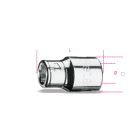 BETA - Bussole portainserti per 867 e adattatori bits attacco esag 10 x 1/2 /2 per una connessione sicura e affidabile.
